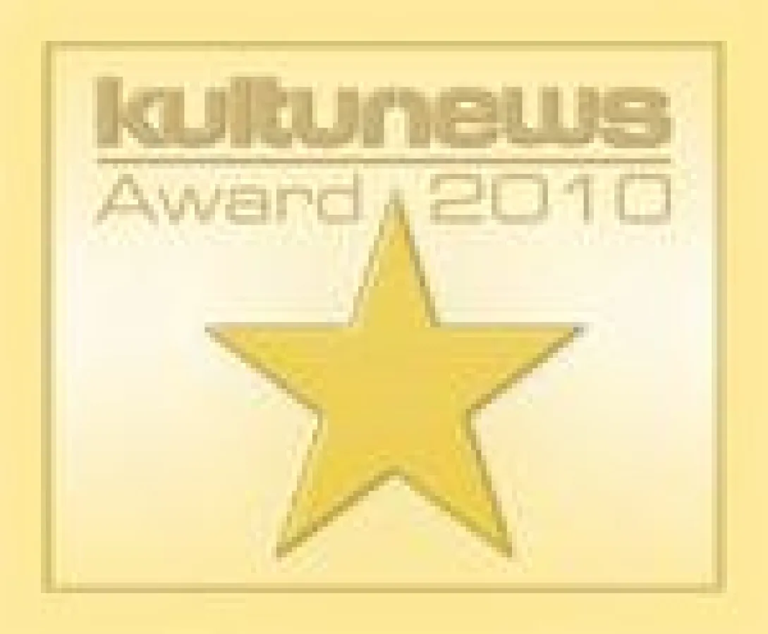 Zeichnet jährlich die besten Kulturproduktionen aus: der kulturnews Award der Zeitschrift kulturnews