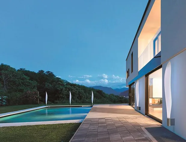 Bild: Atmosphärische Lichtgestaltung im prämierten Design