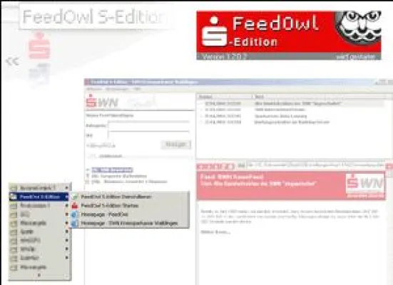 Bild: RSS Reader FeedOwl Corporate Edition - SWN Kreissparkasse Waiblingen