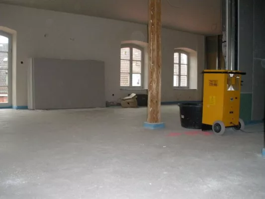 Bild: Die Bautrocknung lässt sich steuern, indem man die Trocknungszeit wesentlich verkürzen kann
