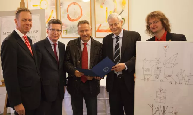 Bild: Stifterbriefe für die Orgel der Frauenkirche Meißen