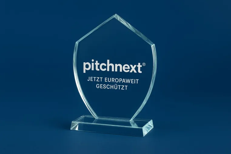 pitchnext® jetzt europaweit geschützt – Signal für Qualität und Zukunftskompetenz in der KI-Weiterbildung Bild: pitchnext® jetzt europaweit geschützt – Signal für Qualität und Zukunftskompetenz in der KI-Weiterbildung