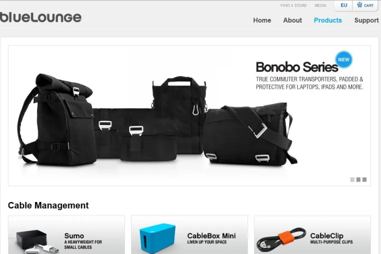 blueLounge schaltet Europa-Shop frei Bild: blueLounge schaltet Europa-Shop frei