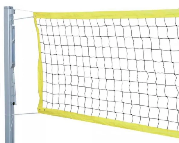 Bild: VOLLEYBALLPFOSTEN UND VOLLEYBALLNETZE FÜR DEN VOLLEYBALLPLATZ