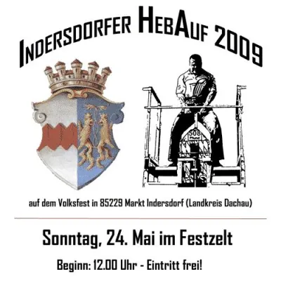 Hoch solln sie heben - Traditionelles Steinheben auf dem Volksfest in Markt Indersdorf am Sonntag, 24. Mai 2009 Bild: Hoch solln sie heben - Traditionelles Steinheben auf dem Volksfest in Markt Indersdorf am Sonntag, 24. Mai 2009