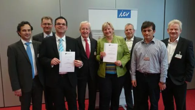 Bild: Green-Controlling-Preis 2014 an STABILO und Takata AG