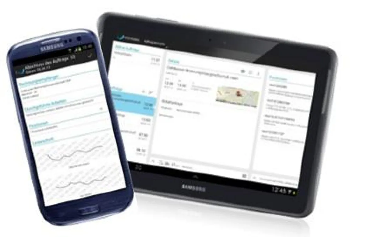 mobile Lösung zu Ihrer Handwerkersoftware