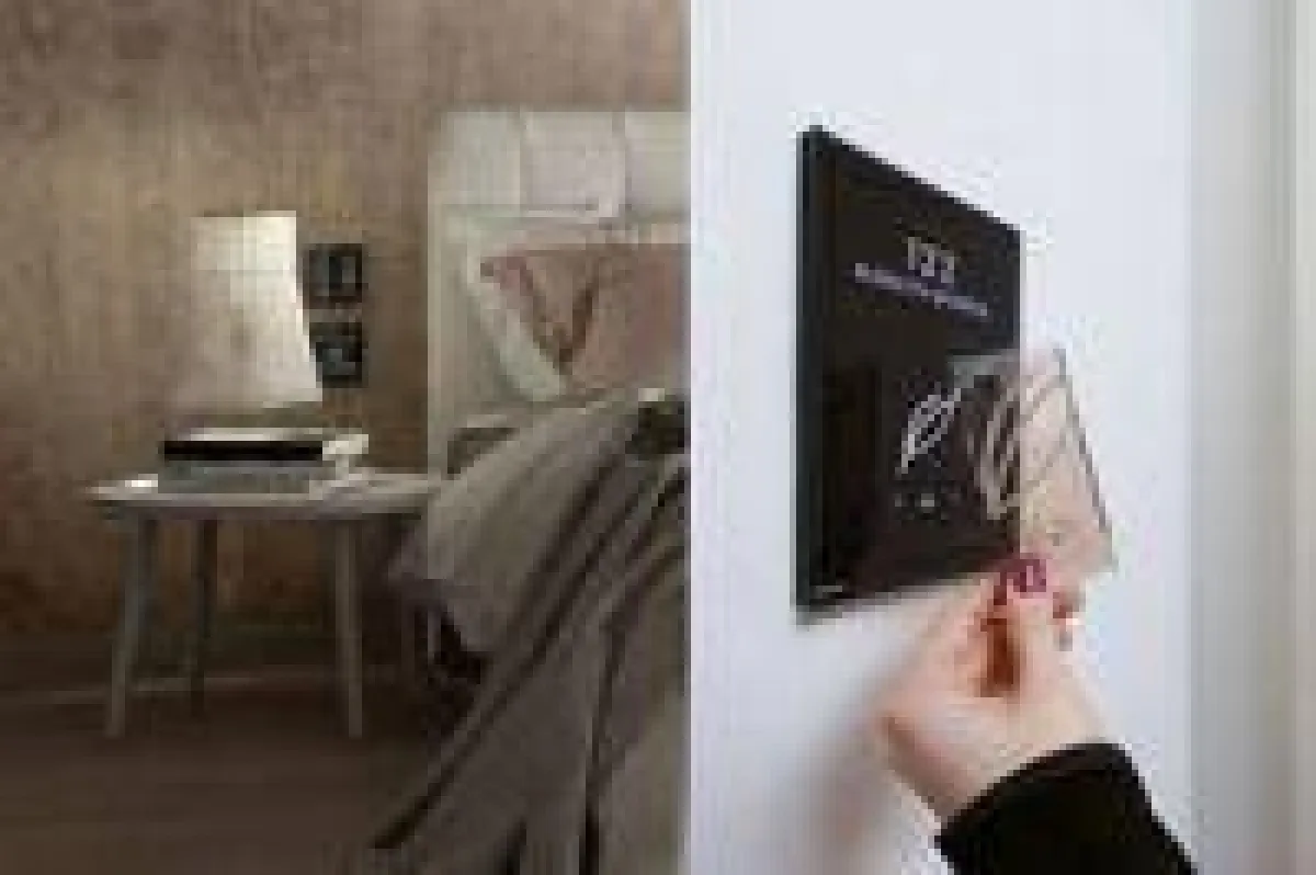 Zutrittskontrolle für ein intelligentes Hotelzimmer