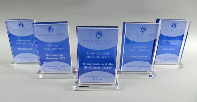 Bild: Mobilfunk-Award 2012: Die beliebtesten Handys und Tarife