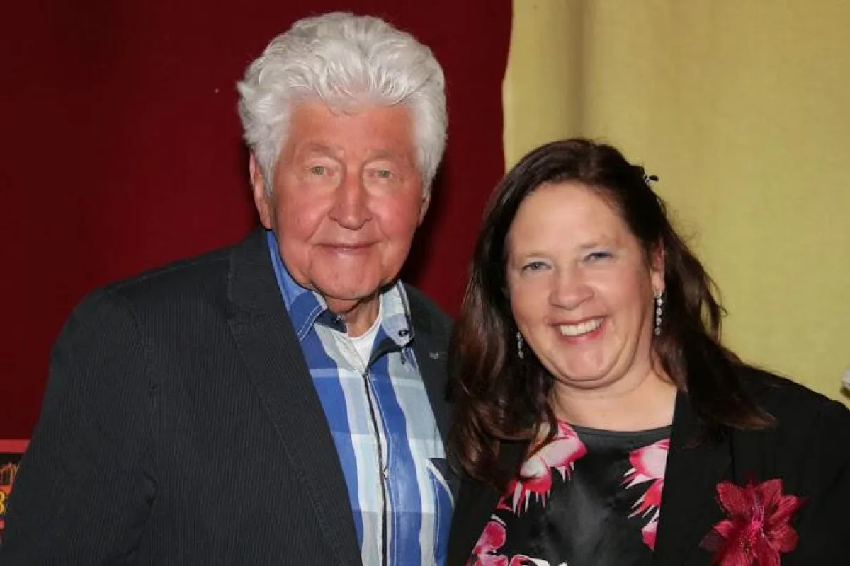 Gotthilf Fischer mit Kathy Kelly