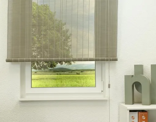 Lysel erweitert das Produktangebot um Bambusrollos Bild: Lysel erweitert das Produktangebot um Bambusrollos