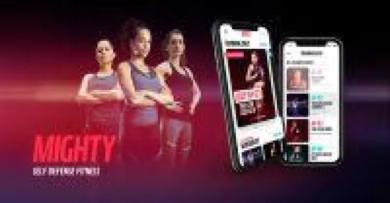 Bild: Neue Fitness-App Mighty ermutigt Frauen sich zur Wehr zu setzen; Startet besonderes Angebot zum Frauentag