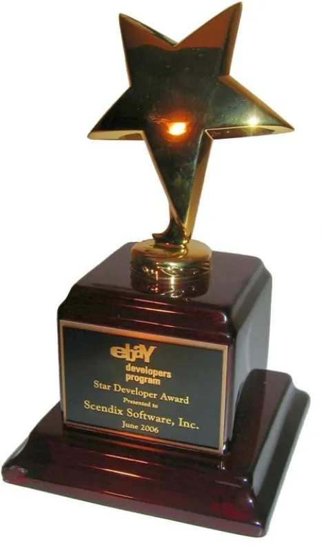 begehrte eBay-Auszeichnung \'eBay Star Developer Award\'