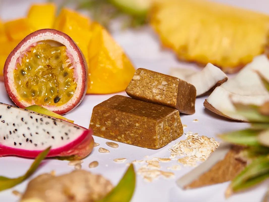 So macht Abnehmen Spaß. Swiss-QUBE sieht aus wie ein Schokoriegel und schmeckt lecker (© Swiss Elan Devices AG)