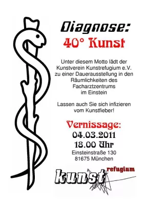 Bild: Diagnose: 40° Kunst