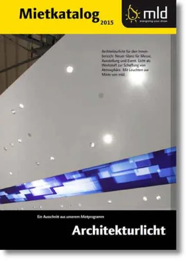 music & light design veröffentlicht Vermietkatalog für Architekturlicht Bild: music & light design veröffentlicht Vermietkatalog für Architekturlicht