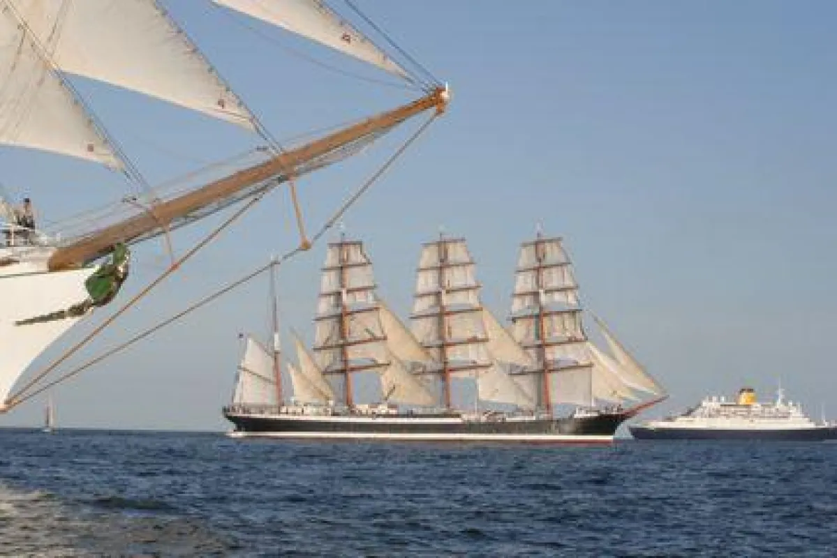 Mitsegeln auf dem Windjammer