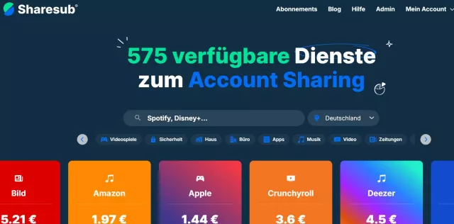 Bild: Netflix & Co: Die Preise der digitalen Abos steigen rasant, und Sharesub hat die Lösung!