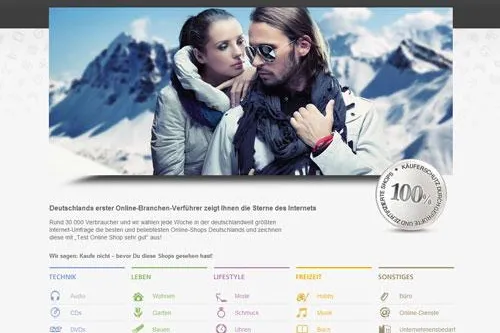 Neuer Online-Branchenführer und 30.000 Verbraucher wählen „Deutschlands beste Shops“ Bild: Neuer Online-Branchenführer und 30.000 Verbraucher wählen „Deutschlands beste Shops“