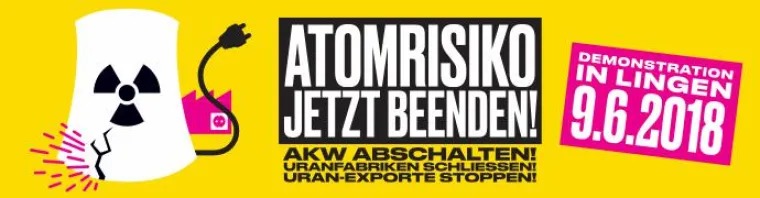 AKW abschalten! Uranfabriken schließen! Uran-Exporte stoppen! Bild: AKW abschalten! Uranfabriken schließen! Uran-Exporte stoppen!