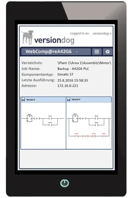 Bild: Strukturierte Datensicherung und Versionsverwaltung für industrielle Steuerungsprogramme