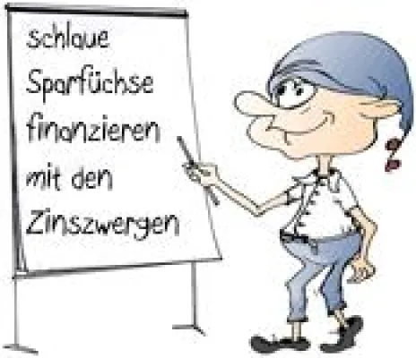 Bild: Mit den Zinszwergen auf der Jagd nach den besten Zinsen für die Baufinanzierung