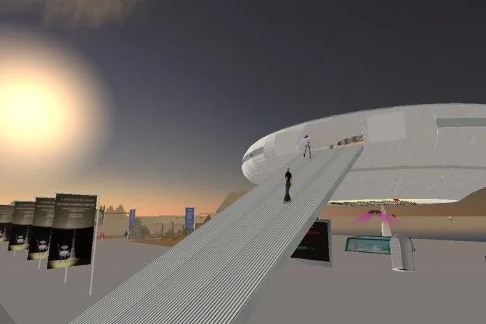 Bild: KONNEX eröffnet Raumschiff in Second Life