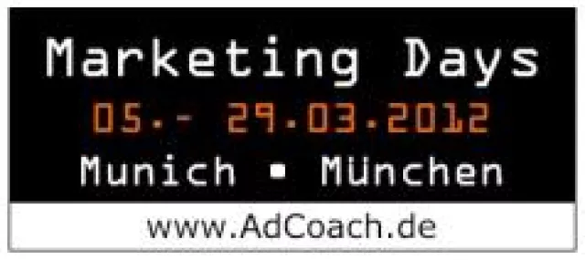 Bild: Marketing Days, Munich | Marketing Seminare in München – Neue Themen, Trends und Tools