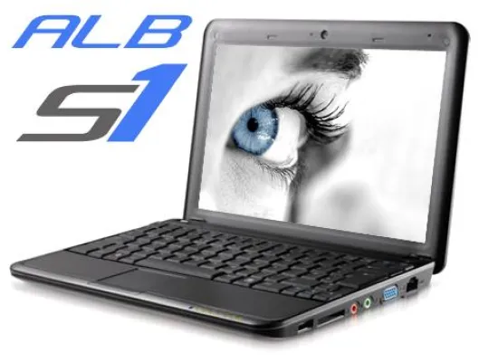 Bild: New Generation ALB S1 Netbook - ALB® Computer bringt neues ultraportables Notebook für die Lifestylegeneration