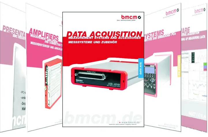 Bild: bmcm veröffentlicht aktualisierte Version ihres Katalogs für Messsysteme
