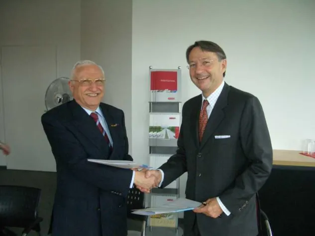 Partnerschaft mit Nahas Enterprises unterzeichnet Bild: Partnerschaft mit Nahas Enterprises unterzeichnet