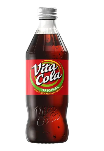 Bild: Glasklarer Hingucker: VITA COLA kommt in neuer 0,33-l-Individual-Glasflasche