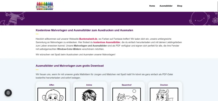 Kostenlose Ausmalbilder und Malvorlagen für kreative Köpfe Bild: Kostenlose Ausmalbilder und Malvorlagen für kreative Köpfe