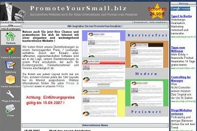 Bild: Barrierefreie Websites für Existenzgründer, Kleinunternehmen und Vereine