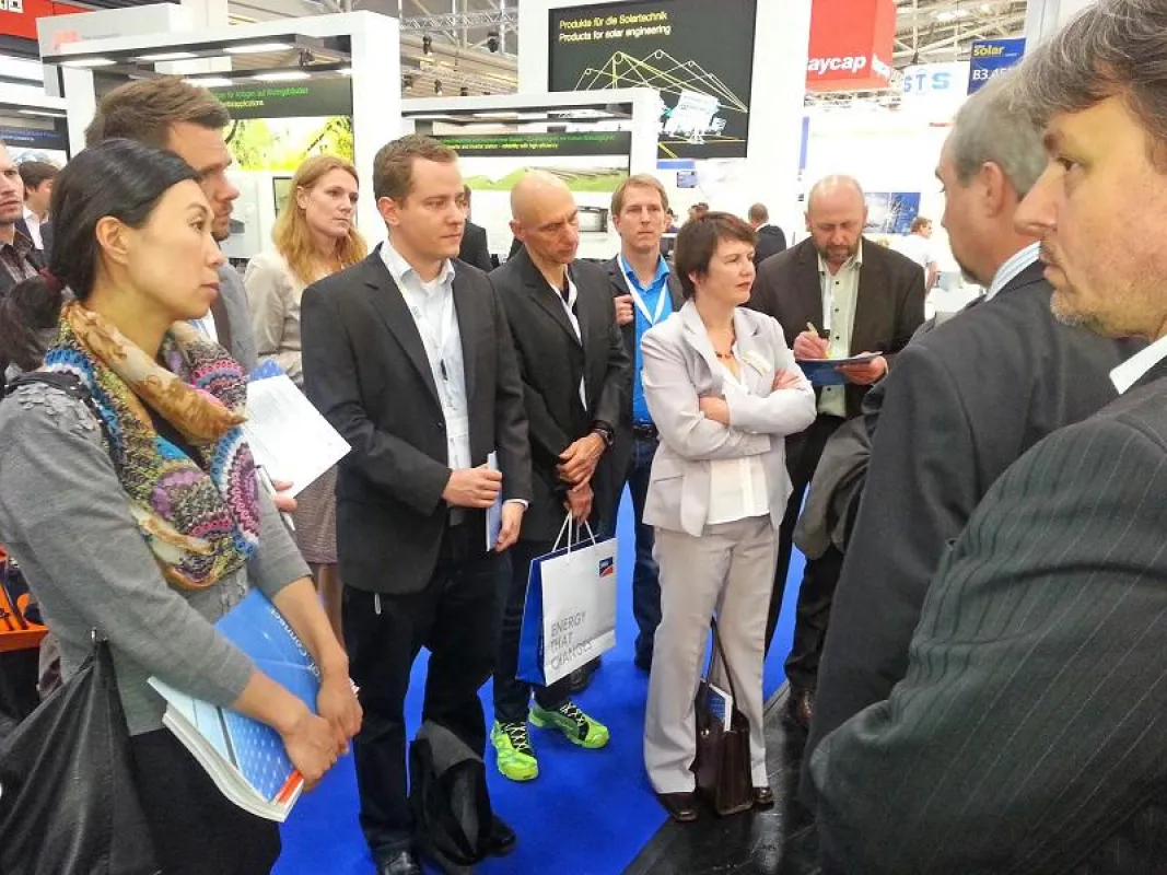 Neuheitenpräsentationen am Messestand eignen sich hervorragend für die Pressesansprache.