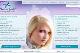 Bild: Neuer Onlineauftritt der Make-up-Profis