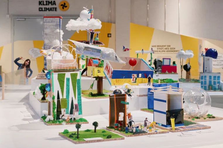 SuperCity 3000 – Kinder entwerfen die Stadt der Zukunft: Neue Sonderausstellung im Deutschen Technikmuseum Bild: SuperCity 3000 – Kinder entwerfen die Stadt der Zukunft: Neue Sonderausstellung im Deutschen Technikmuseum