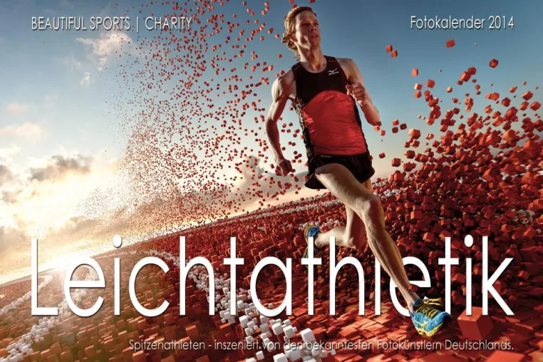 Fotokunst trifft Leichtathletik: Gemeinsam für einen guten Zweck Bild: Fotokunst trifft Leichtathletik: Gemeinsam für einen guten Zweck