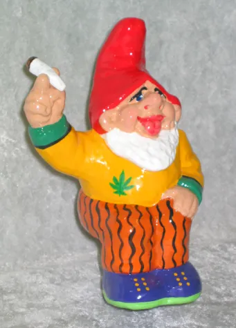 Bild: Die Wiege des Gartenzwerges