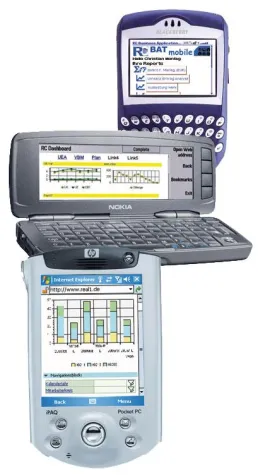 Bild: REAL CONSULTING macht SAP mobil - Handheld-Lösung zum Online-Zugriff auf SAP BW-Systeme