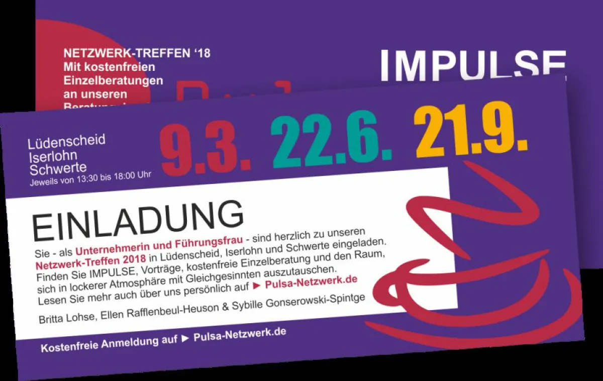Netzwerk-Treffen von und für Unternehmerinnen und Führungsfrauen