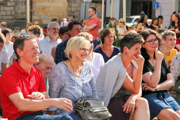 Meißen im Leserausch - Ingo Schulze liest beim Literaturfest Bild: Meißen im Leserausch - Ingo Schulze liest beim Literaturfest