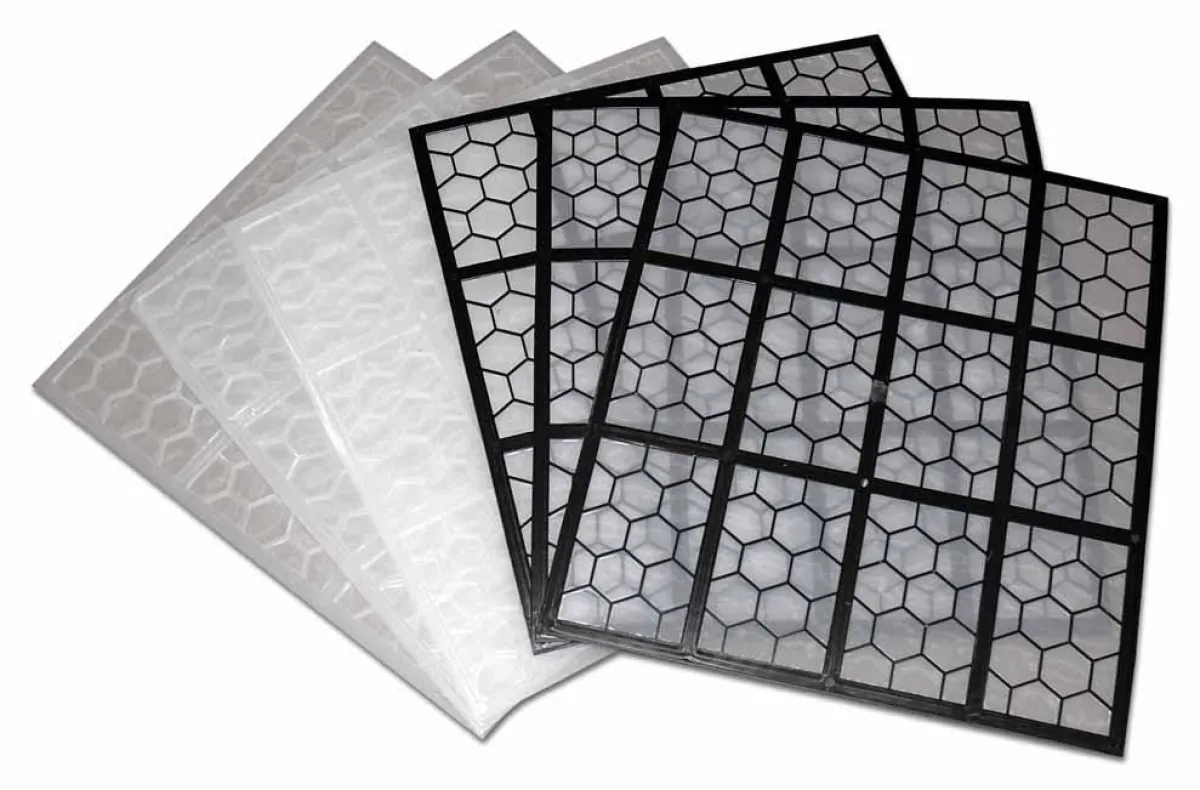 Wabenförmige Struktur macht Filtereinsätze besonders formstabil - speziell entwickelte Trommelabdichtung optimiert Wasserqualität