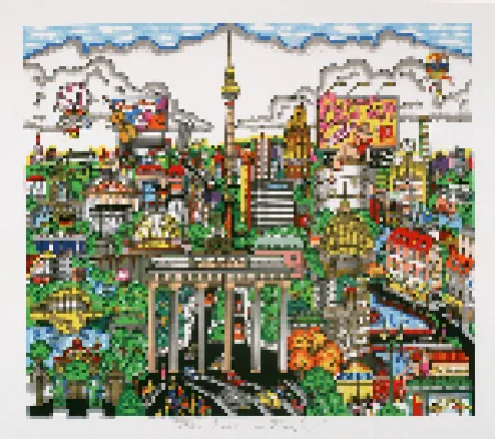 Neue Arbeiten von Charles Fazzino Bild: Neue Arbeiten von Charles Fazzino