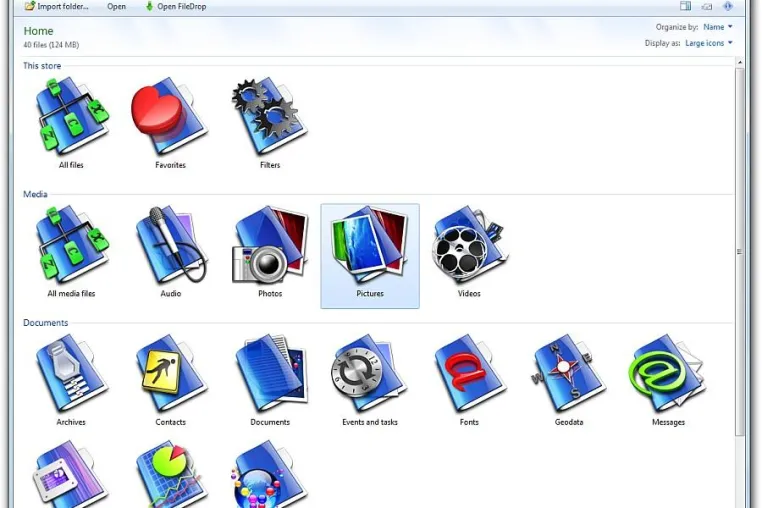 Innovativer Dateimanager fertiggestellt Bild: Innovativer Dateimanager fertiggestellt