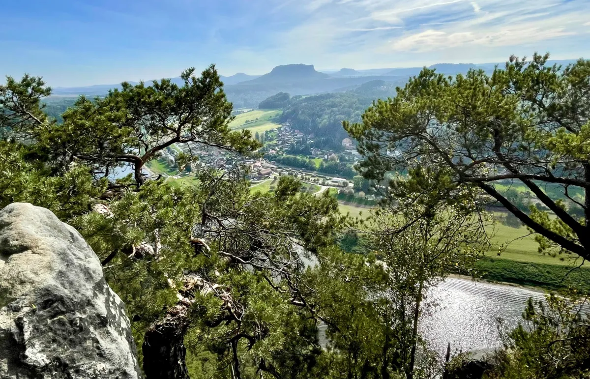 Blick von der Bastei (© Mediterrana Tours)