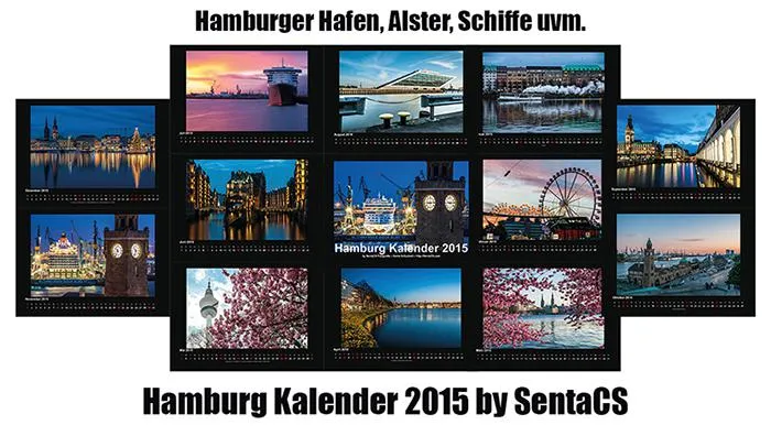 HAMBURG Kalender 2015 by SentaCS - jetzt erhältlich Bild: HAMBURG Kalender 2015 by SentaCS - jetzt erhältlich