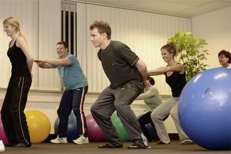 Bild: Gesund und fit am Arbeitsplatz