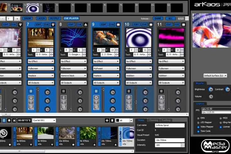 Bild: Kostenloses Upgrade für MediaMaster 4.2 mit neuen Features von ArKaos