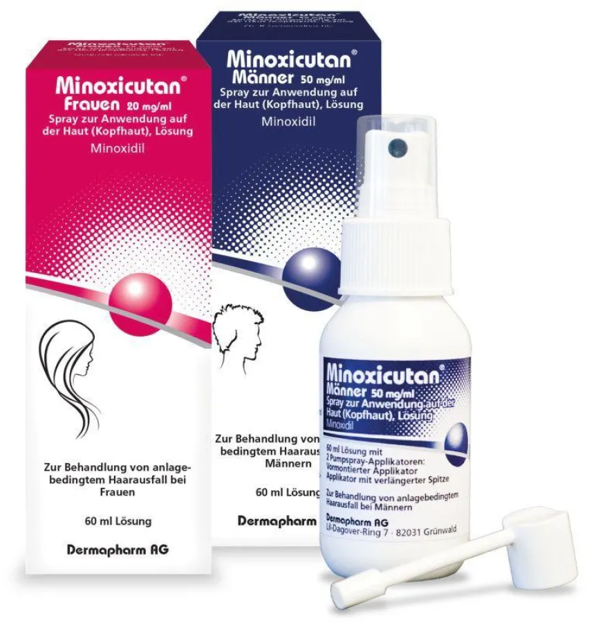 Minoxidil - Lösung bei Haarausfall